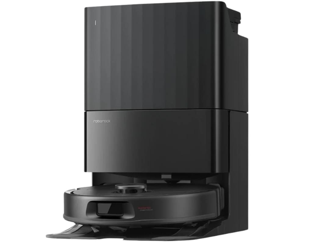 Robot hút bụi lau nhà Roborock QR 798 - Đen/Trắng